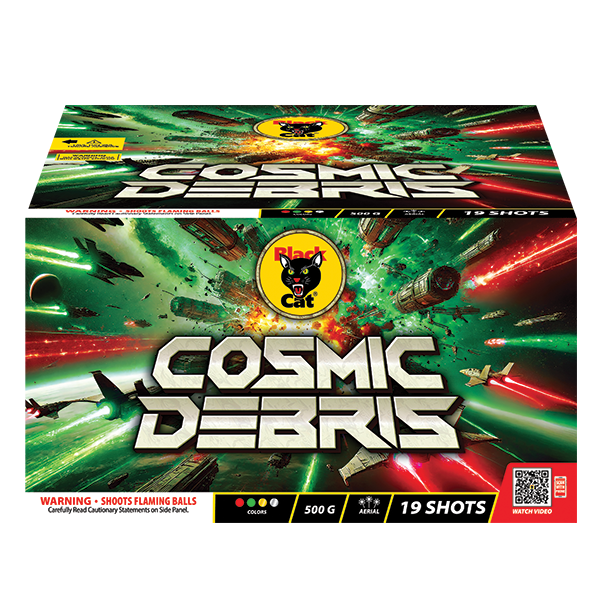 Black Cat Cosmic Debris