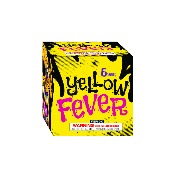 Yellow Fever | Multi-Shot Aerials | Firework Mania Superstore